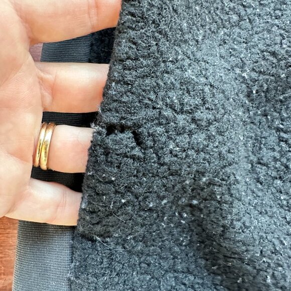 LULULEMON Tundra Trek 1/2 Zip Sherpa Fleece Jacket Coat medium - Picture 7 of 8